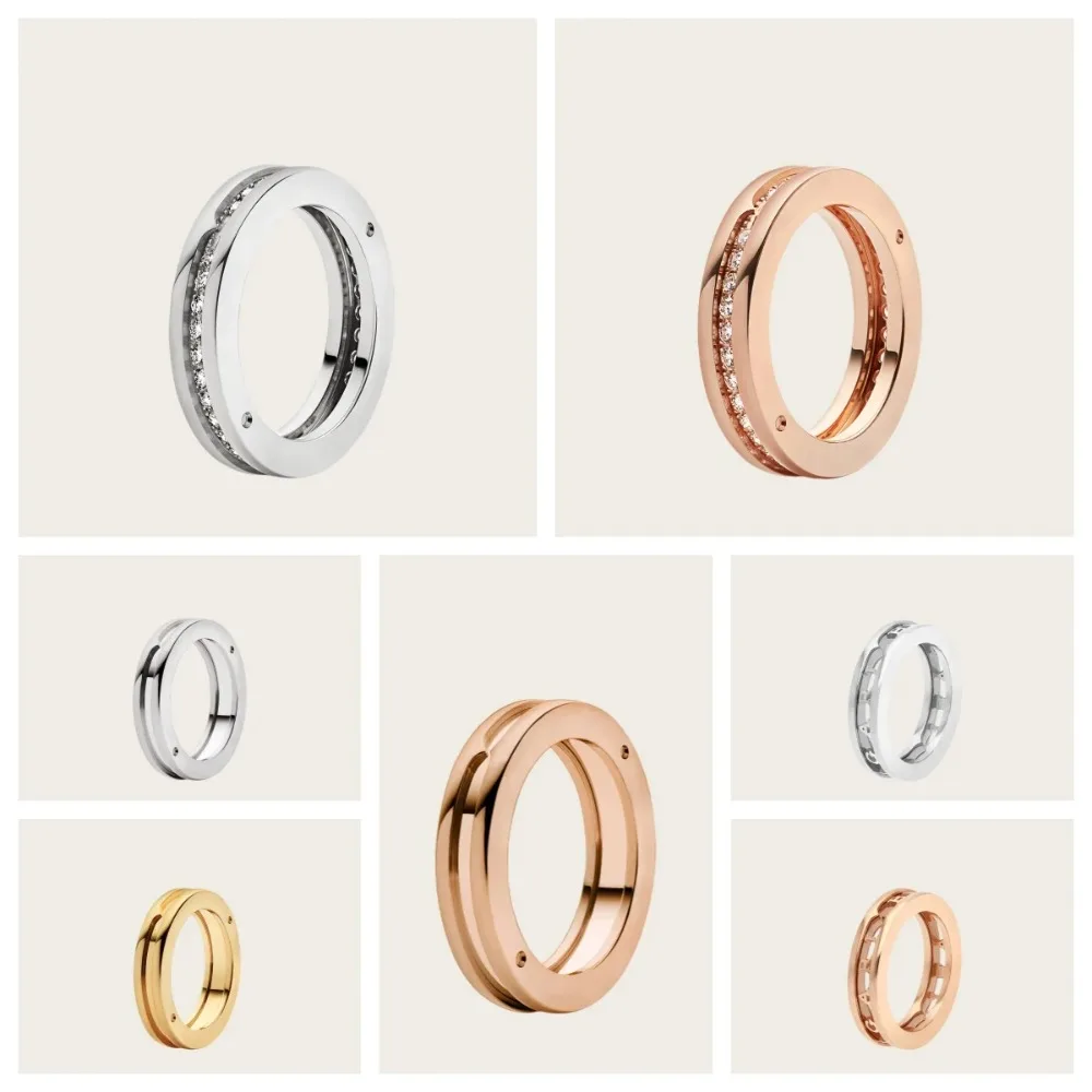 

S925 ring spring ring, durable ring and stylish design