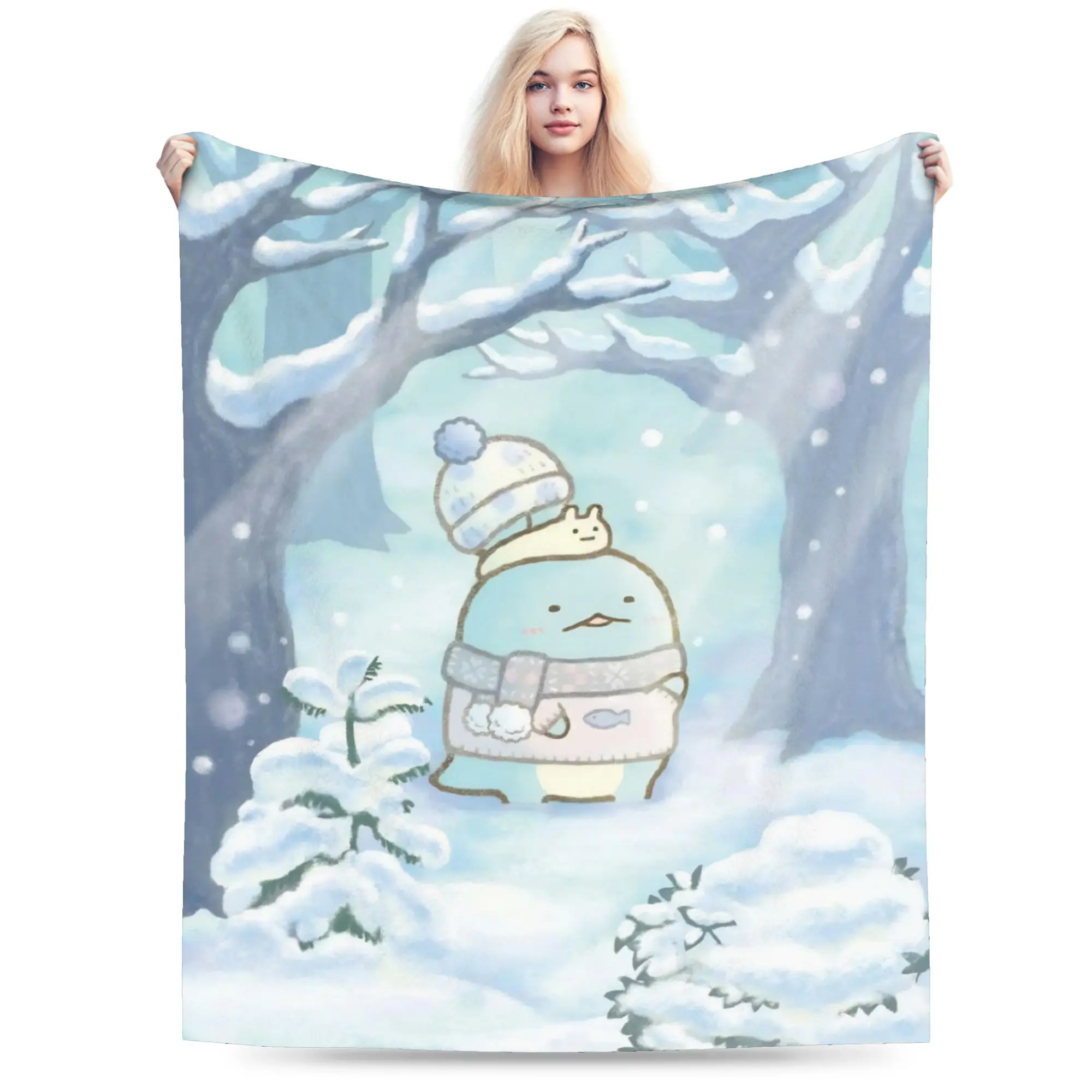 Cartoon Sumikkos Gurashis Blankets   Plush Throw Blankets Home Couch Decoration Soft Warm Bedsprea