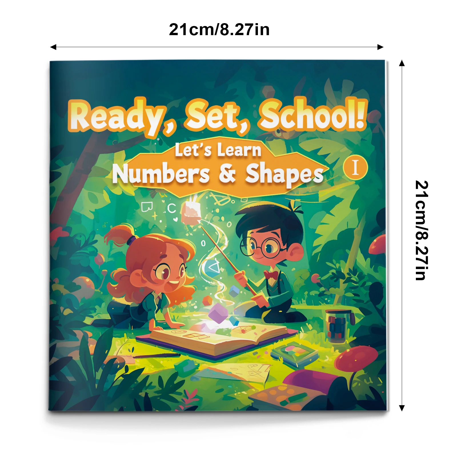 Ready, Set, School! Educational Book Set – Early Math and Learning Skills for Kids