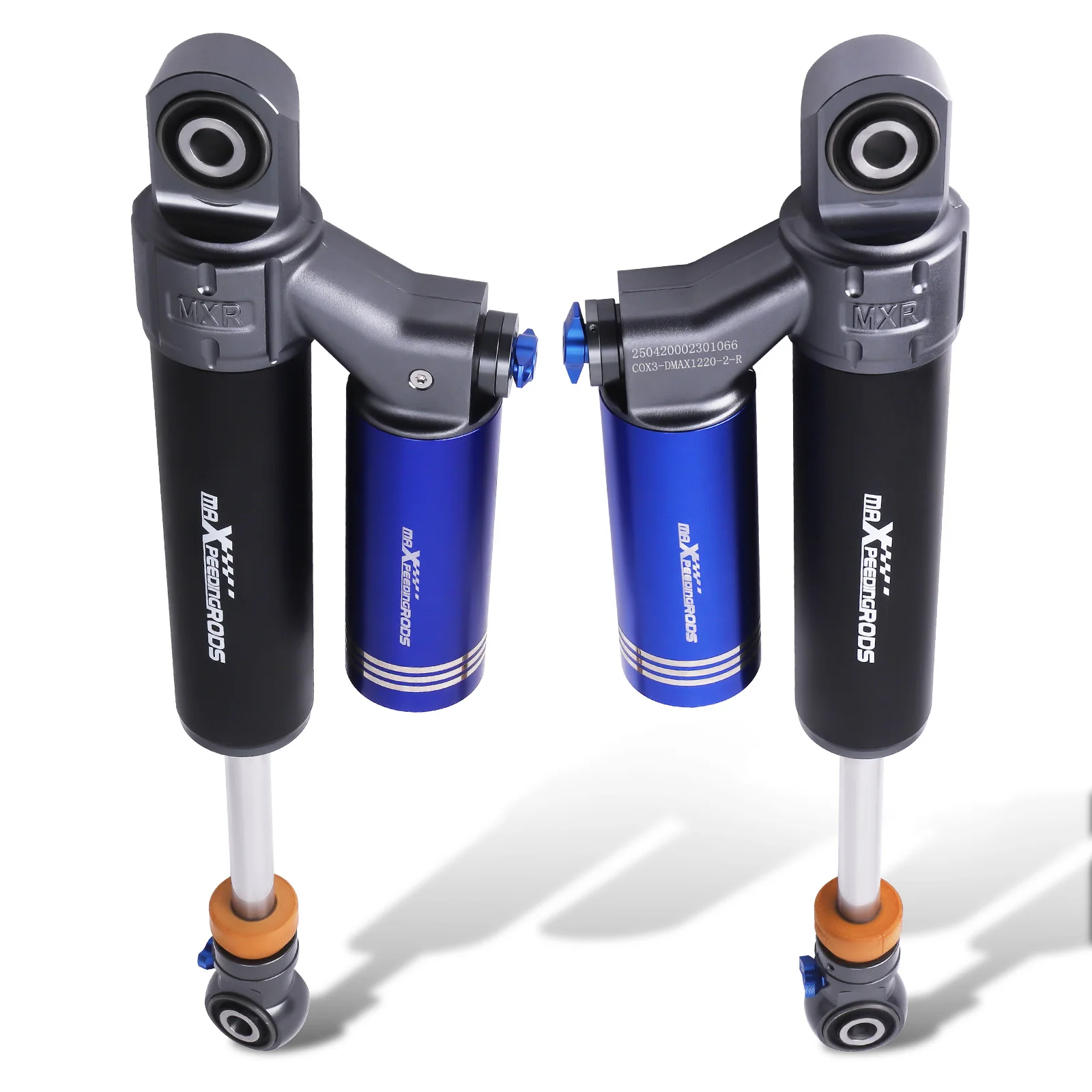 MaXpeedingrods X3 Series 2-3 Inches Remote-Reservoir Rear Off-Road ShocksFor Holden Colorado 2012-2021 AWD For Isuzu DMAX