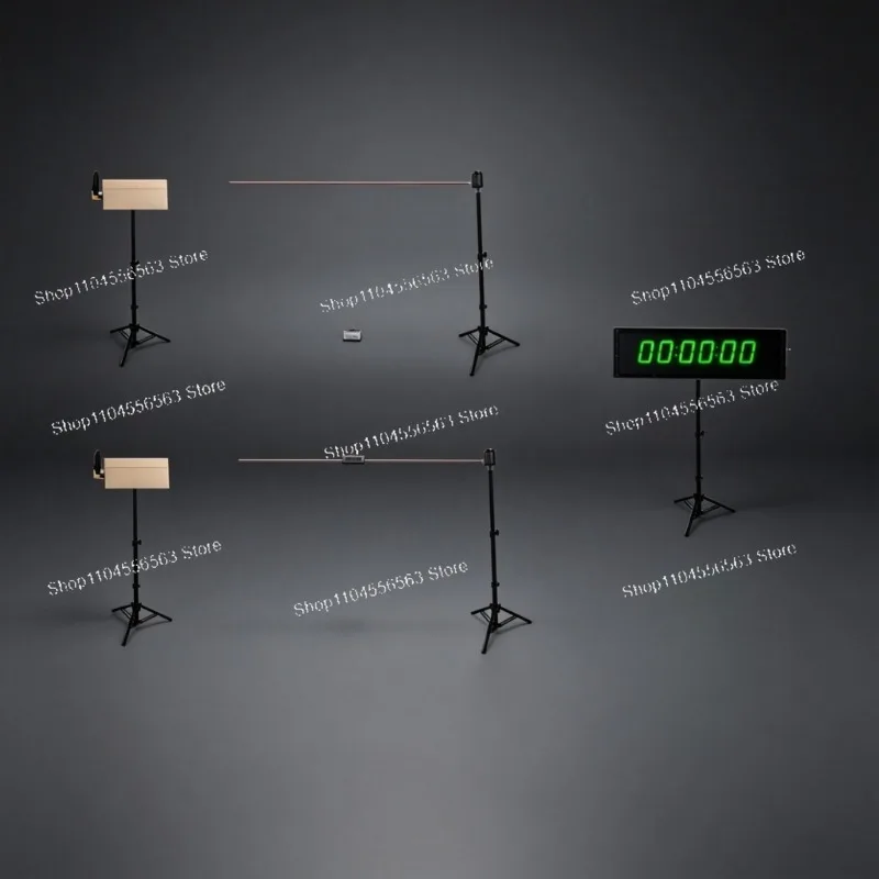 Professional High Precision Wireless Laser Timer for Slide Bike/Shuttle/Gymkhana/100m Sprint/Car/5m Three-Way Training