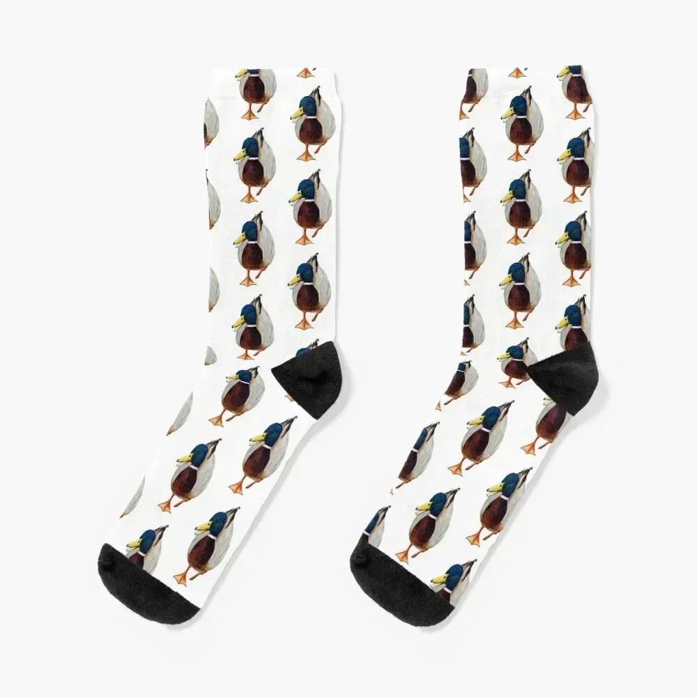 

A funny duck laughs Socks sheer Novelties funny gifts Sports Socks Men's Women's