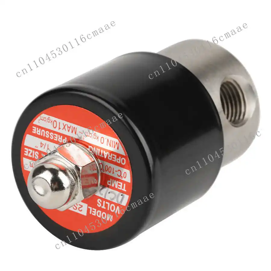 N/C Electric Valve 304 Stainless Steel DC 12V /4 Electric Solenoid Valve N/C Normally Type Valve for Water Oil Gas Transfer