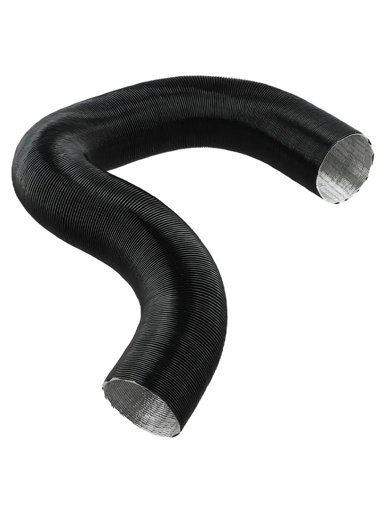 Aluminium Foil Air Intake Hose Adaptable For Various Systems Efficient Performance Hvac System Air Transport Solutions