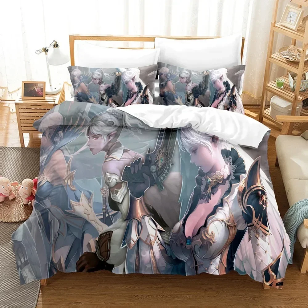 3D Printed Lineage The Chaotic Throne Bedding Set Boys Girls Twin Queen Size Duvet Cover Pillowcase Bed Kids Adult