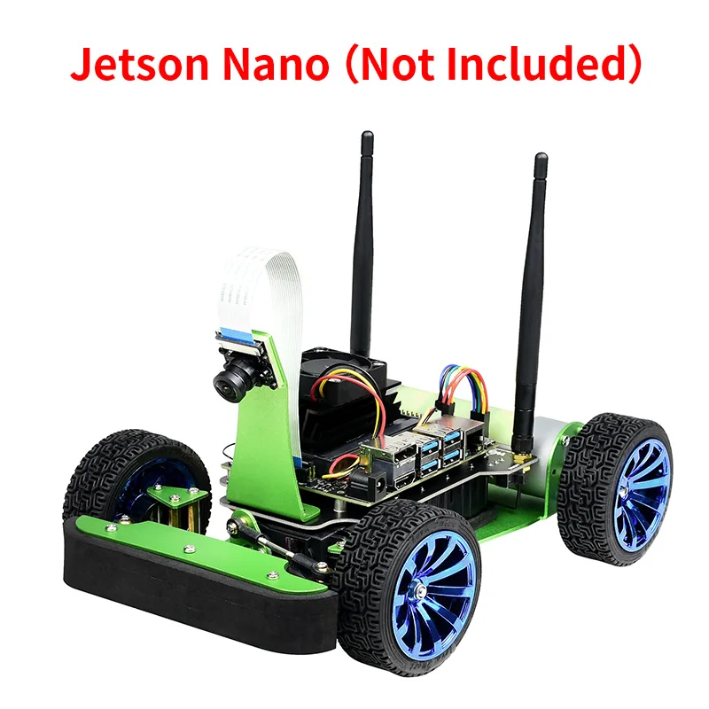 Jetson Nano を搭載した Waveshare AI レーシング ロボット 4GB (別売り) JetRacer AI キット JetRacer AI キット