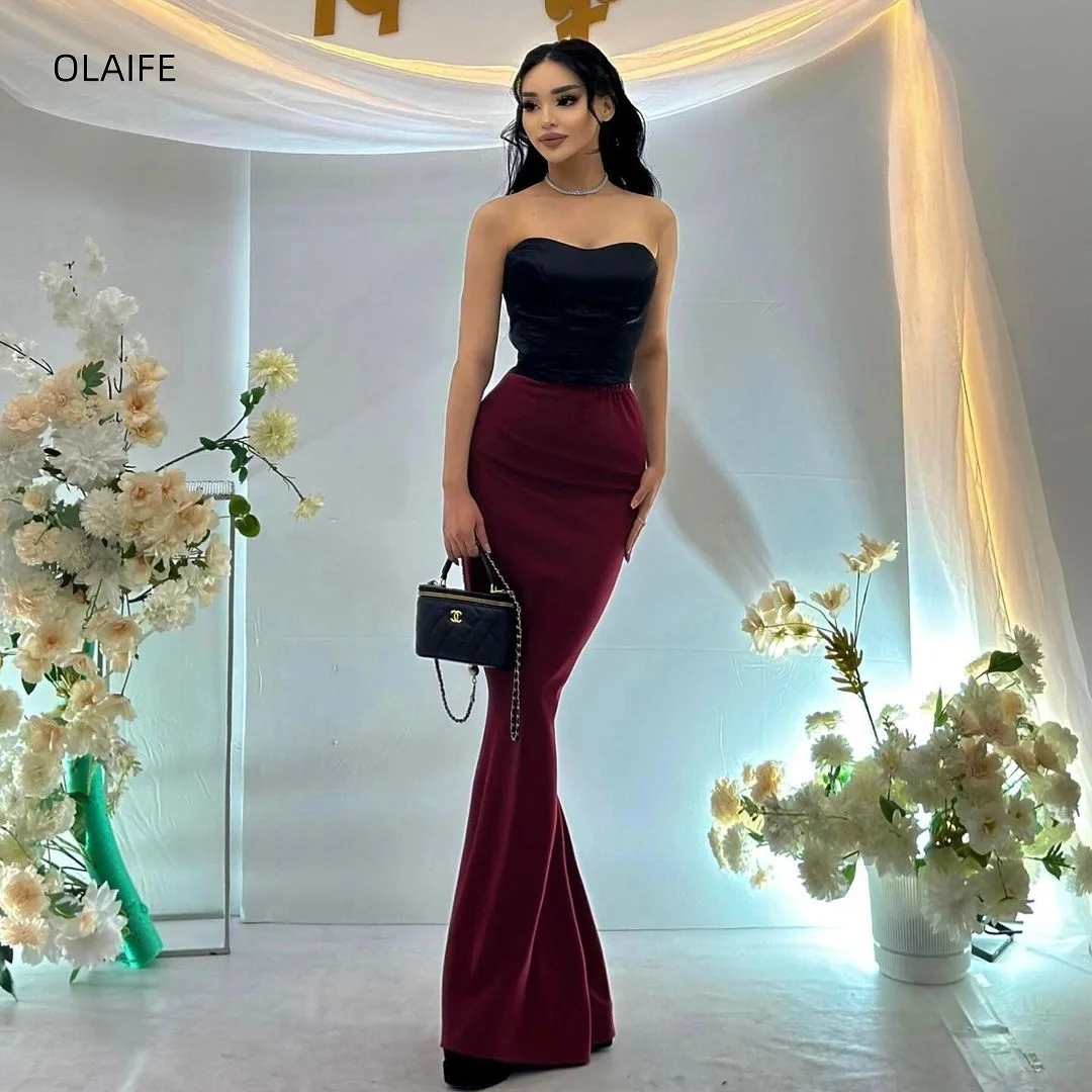 

Off Shoulder Prom Dress Tight Waist Mermaid Evening Dress Wedding Party Dress Women Formal Dress فساتين للمناسبات الخاصة