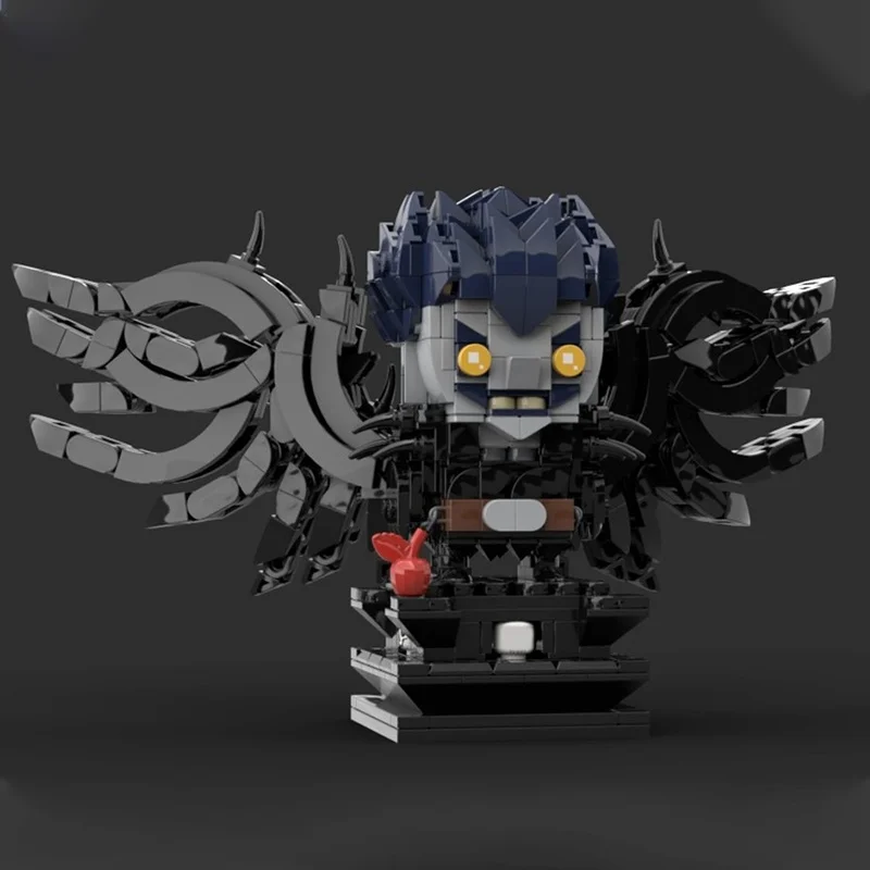 894 قطعة MOC Ryuk Brickheadzed نموذج اللبنات العمارة اللعب تجميع DIY بها بنفسك الإبداعية هدية الكريسماس فكرة التعليم الطوب #4