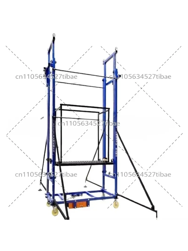 Electric Hydraulic Scaffolding Platform Remote Control Foldable Lifting System for Construction
