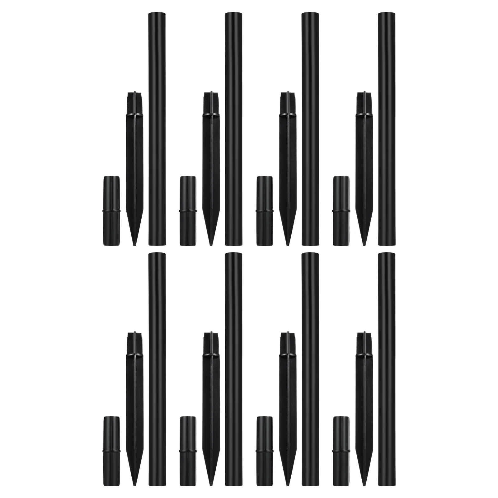 

8 set Garden Light Accessories Solar Light Stakes Replacement Outdoor Ground Spike For Landscape Pathway Lighting Waterproof