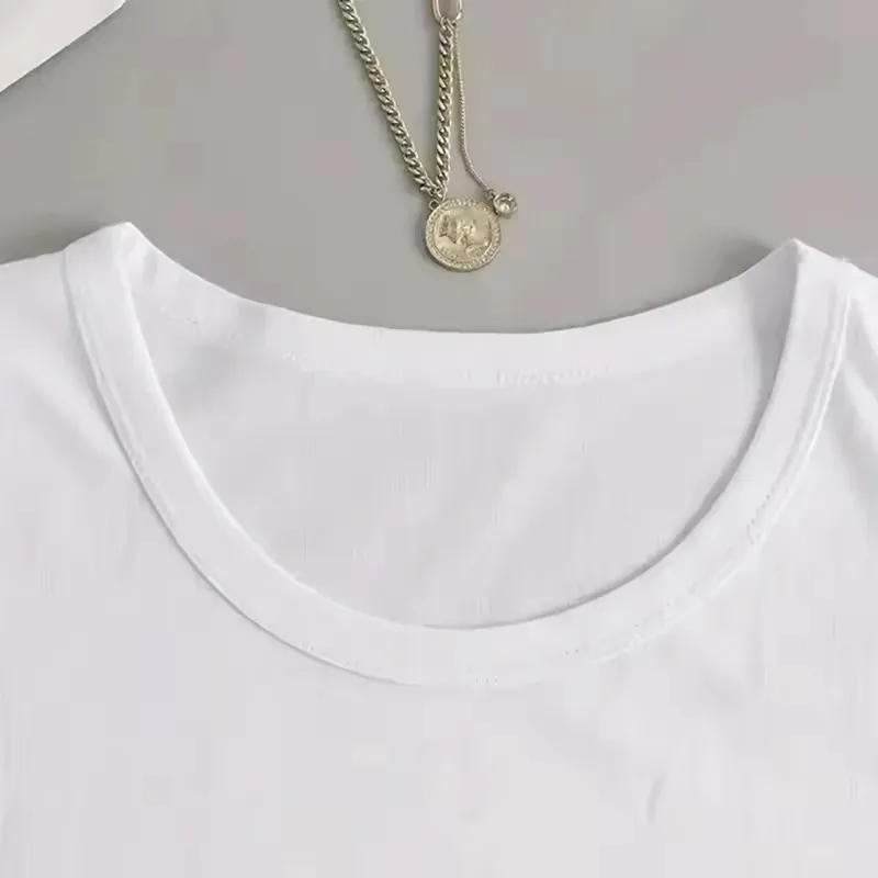 نابضة بالحياة الطائر الطنان طباعة قصيرة الأكمام تي شيرت المرأة الملونة الأزهار تصميم السببية تي شيرت الملابس الجرافيك خمر تيز القمم #2