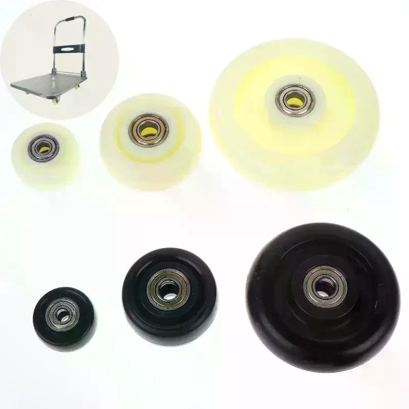 Sets Furniture Wheels Sliding Swivel Trolley Castor 1.5/2/2.5/3/4/5inch Caster For Cart Industrial Move Chair Replacement 2