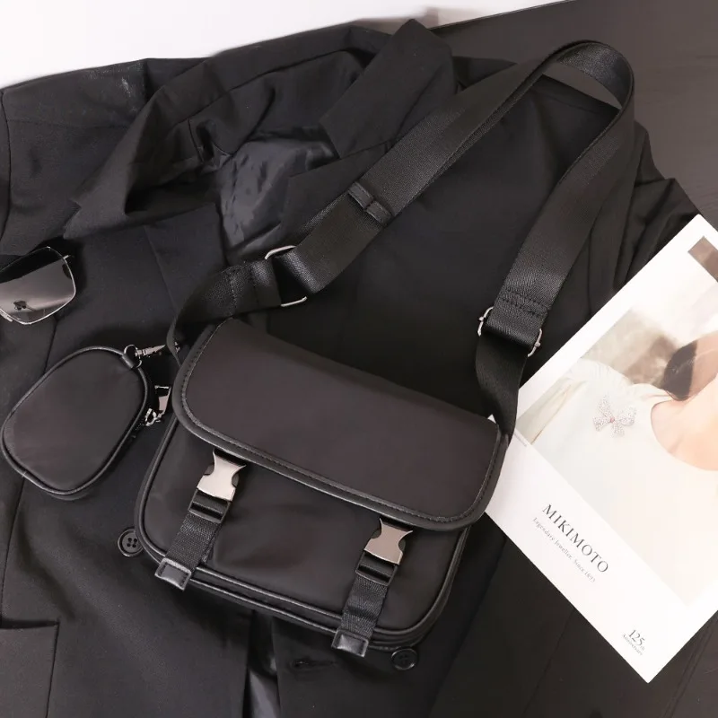 

New Fashion Men's Crossbody Bag Waterproof Oxford Messenger Bag Men Shoulder Bag Flap 3 in 1 Crossbody Bags For Men Handbags