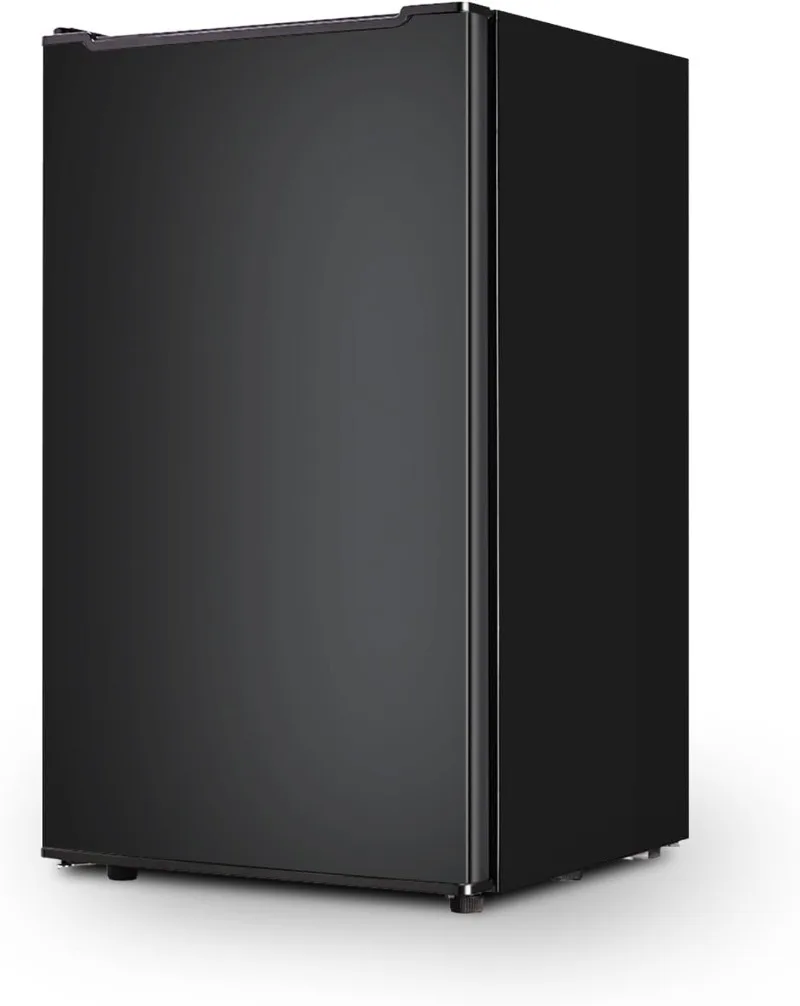 Upright Freezer 3.6 Cu.ft Mini Freezer with Reversible Single Door, Undercounter Small Freezer with 3 Adjustable