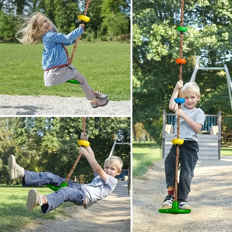 

Tree Swing for Kids, 3-in-1 Disc Seat Swing Set, Swing for Outside, 1 Pack