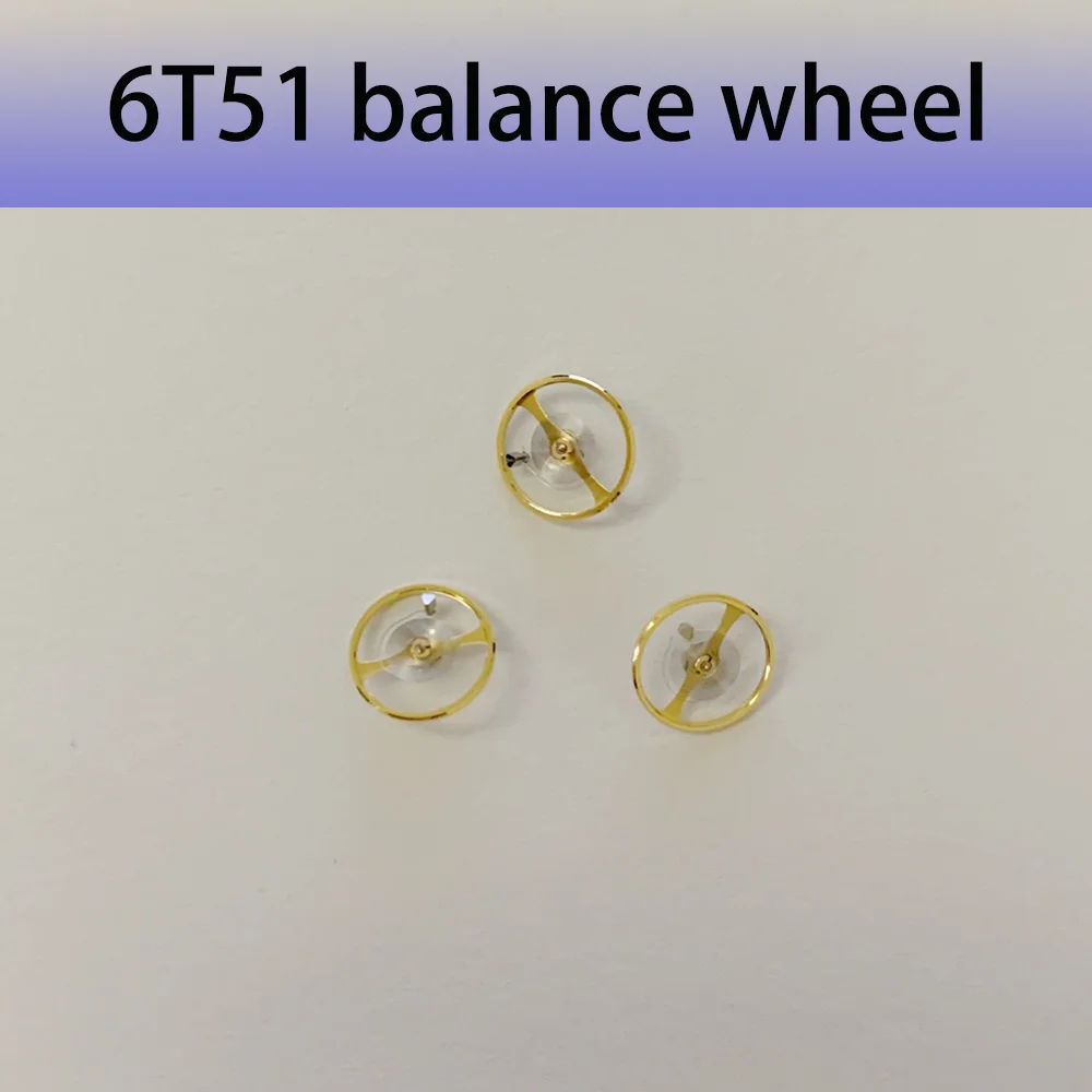 

Mechanical Watch Accessories Balance Wheel Suitable for 6T51 Movement Watch Repair Parts 6601 Balance Wheel