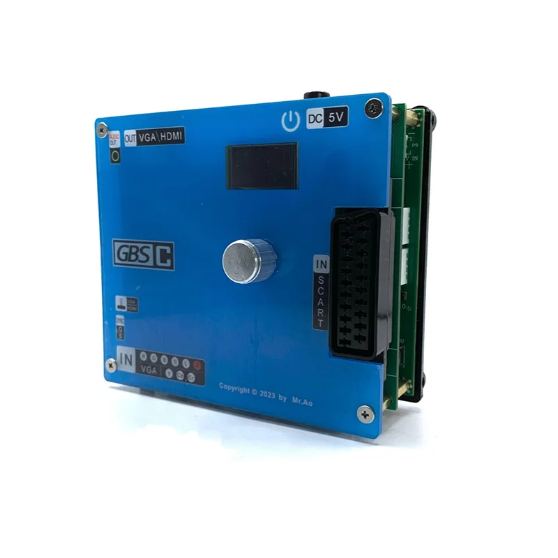 Konverter GBSC Kontrol GBS Transcoder Video Game RGBS VGA Scart Ypbpr