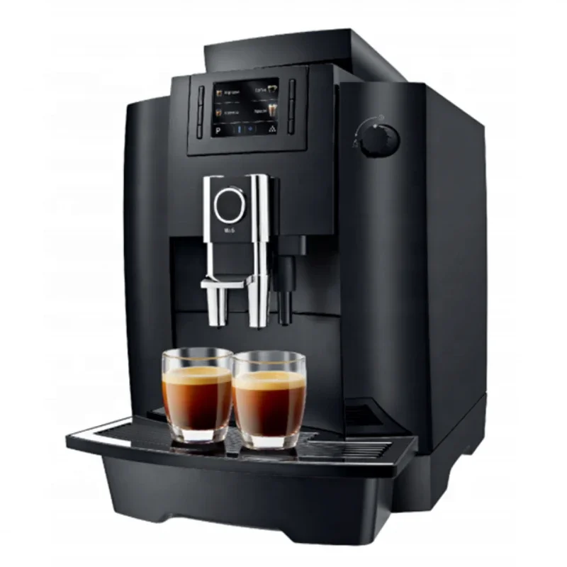 

professional Restaurant stainless steel automatic screen cappuccino commercial coffee maker cafetera espresso machine