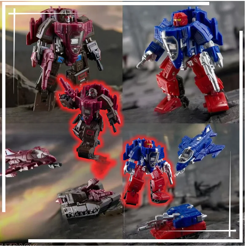 【Artículos en Stock】Juguete de Transformación Doctor Wu DW-ES01 DWES01 Extreme Team Flywheel 2 en 1 Guerrero Figura de Acción en Miniatura Robot Regalo