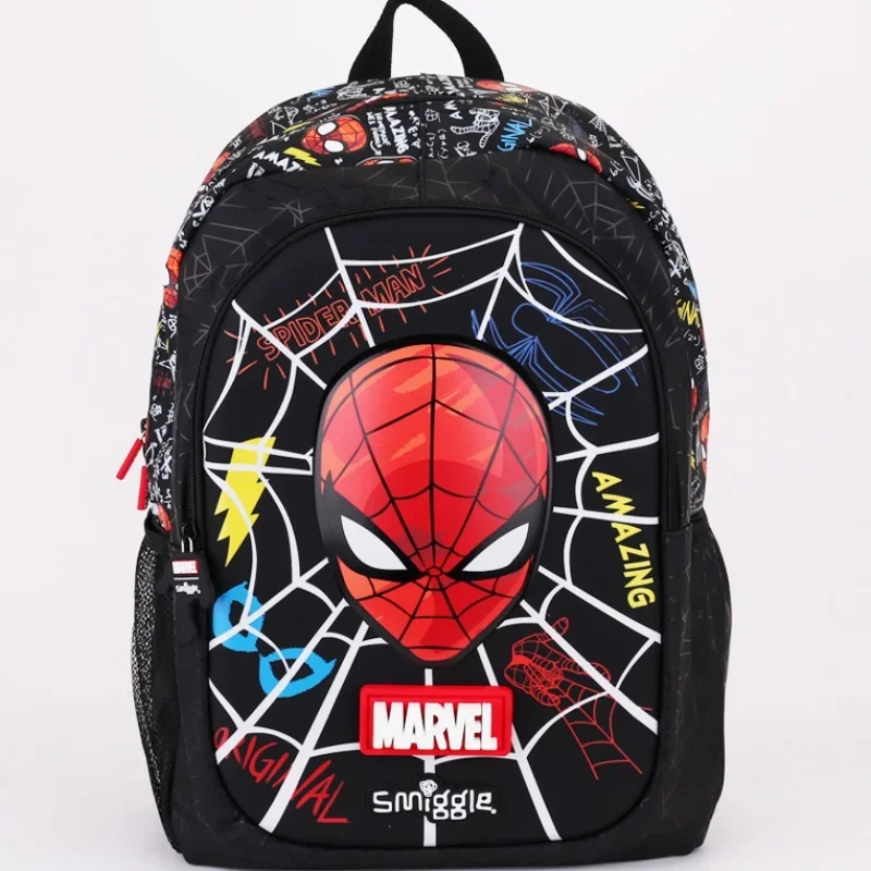 New Australia Smiggle Marvel Spider Man Backpack Boy Backpack Student Backpack Water Bottle Lunch Bag Pencil Case Schoolbag Gift