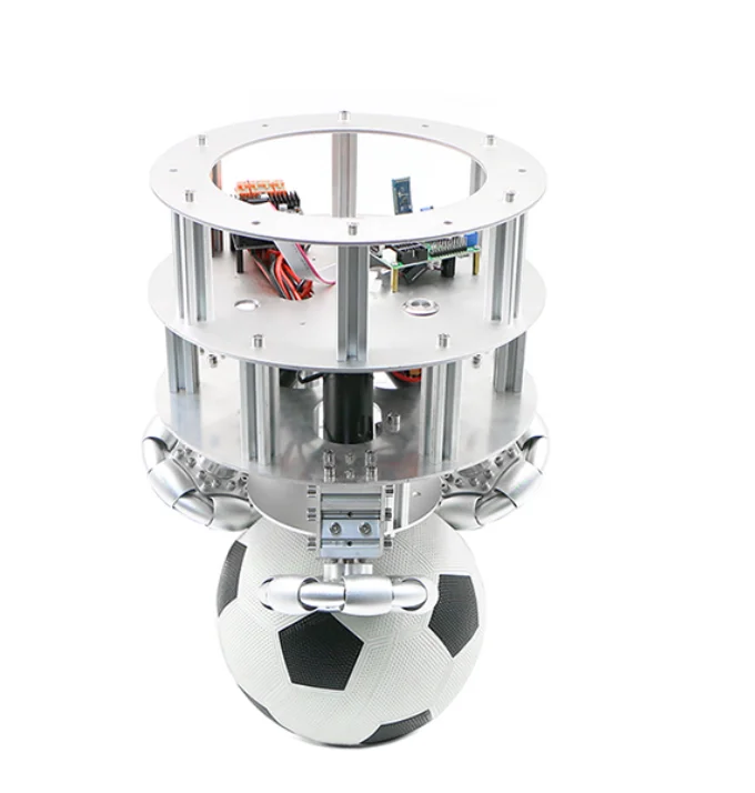 Um robô de equilíbrio de bola de código aberto para entusiastas de escolas e robótica