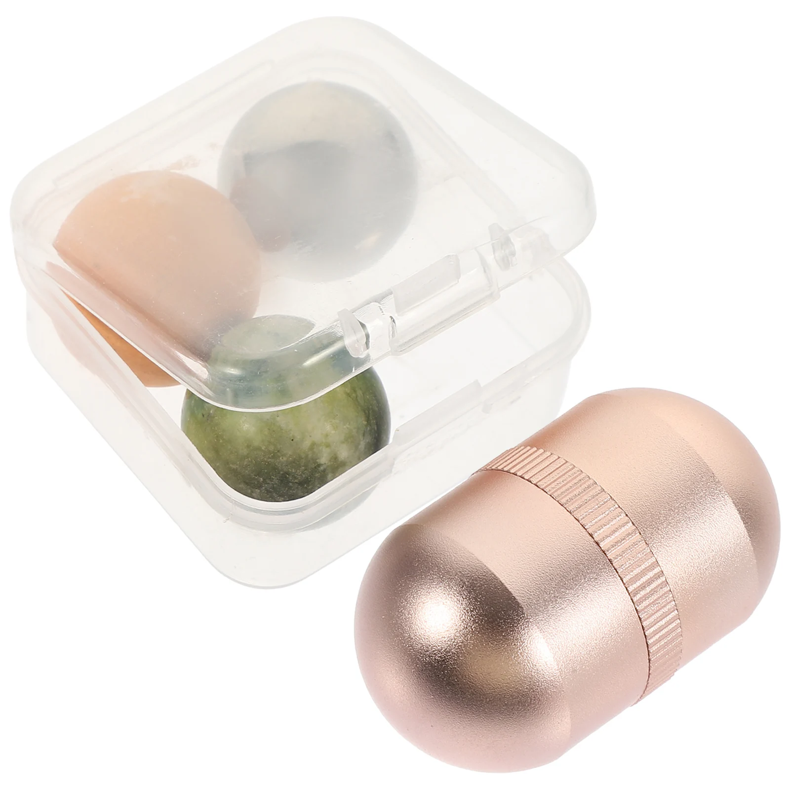 

Jade Ball Set Facial Skin Massager Care Face Tool Guasha for Roller Balls Beauty