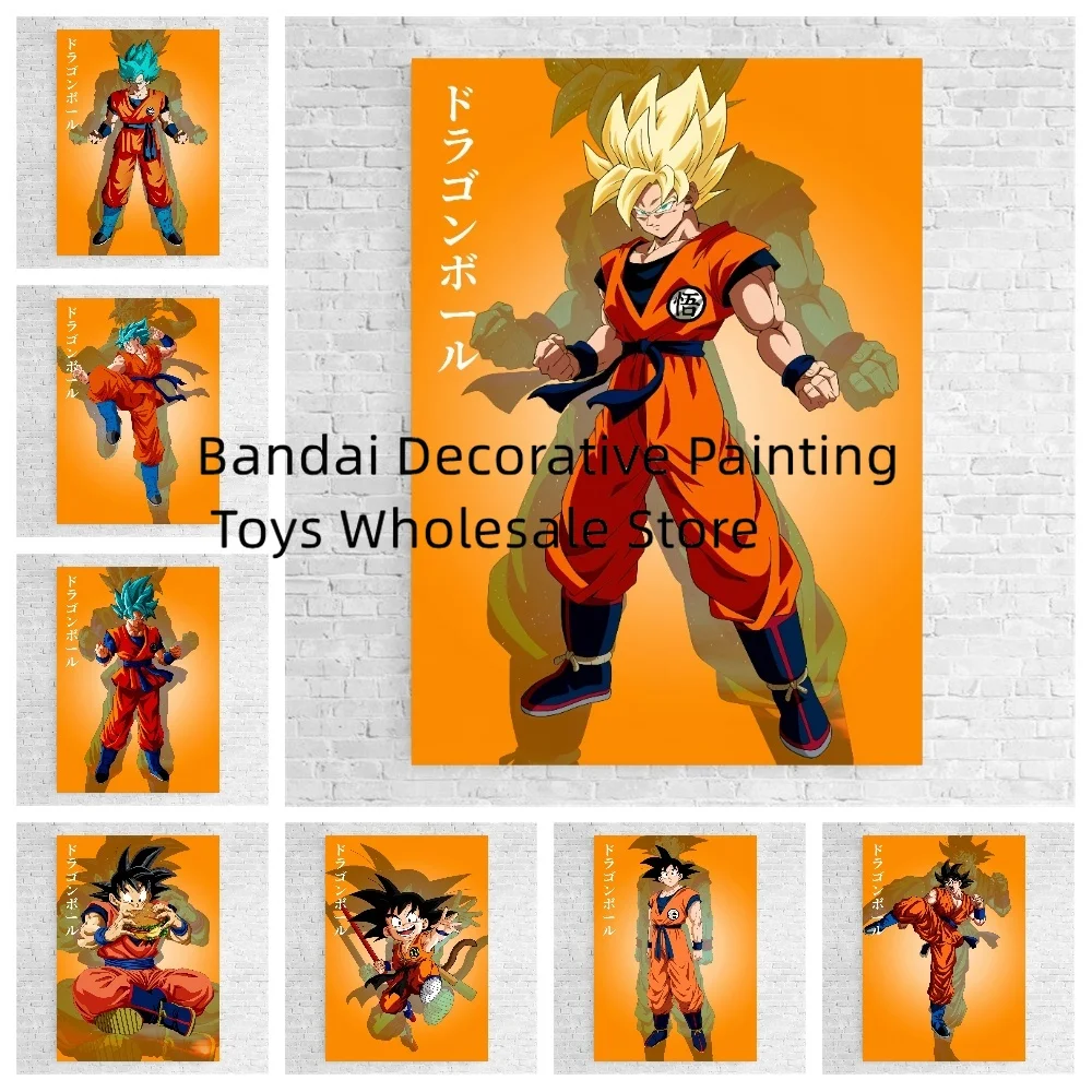 

Canvas Hd Prints Dragon Ball Anime Goku Christmas Gifts Decoration Paintings Decorative Poster Classic Comics Pictures Art Wall