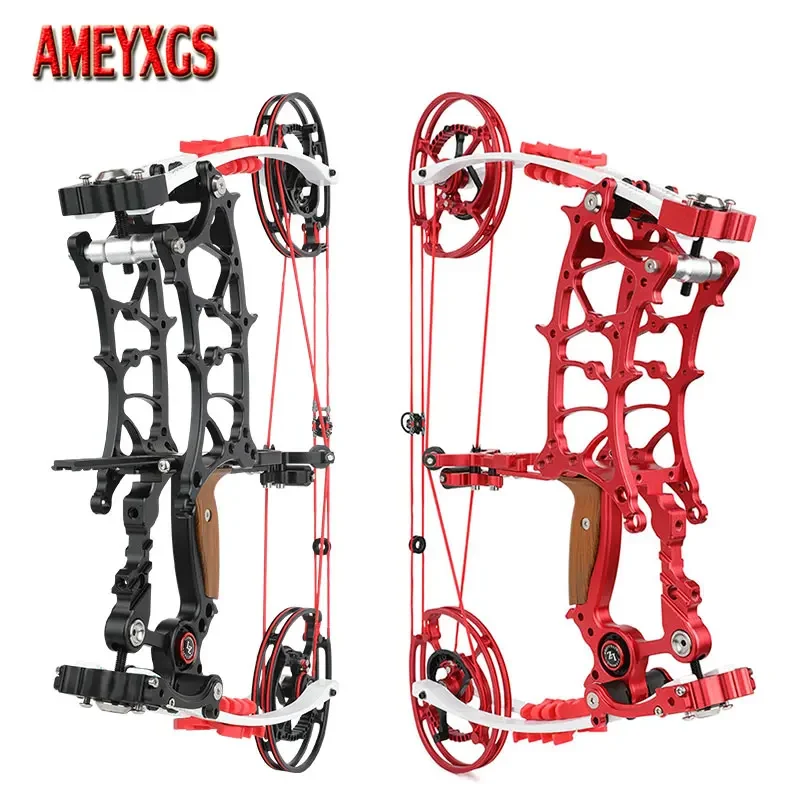 

Compound Bow 30-75 Lbs Archery Arrow Shooting Steel Ball CNC Machining Dual Purpose Bow 330 Fps Right Hand Car Hunting