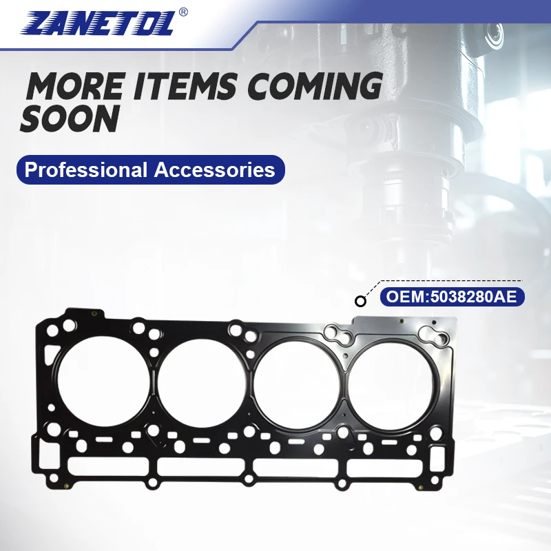 

ZANETOL Cylinder Head Gasket for CHRYSLER 300 2012~2014 JEEP GRAND CHEROKEE 2012~2018 5038280AE 05038280AD 05038280AE 5038280AD