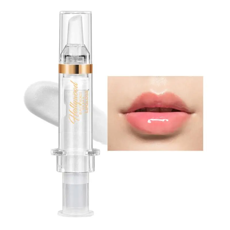 

5ml Lip Plumping Gloss Lip Elasticity Instant Volumising High Shine Lip Gloss Lip Plumping Pen For Women Lip Glaze Lip Care