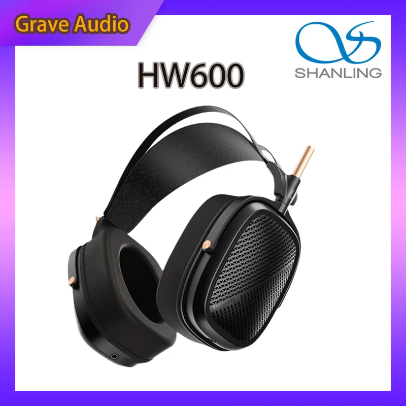 SHANLING HW600 Headband Planar Diaphragm Headphones Monitor Headphones