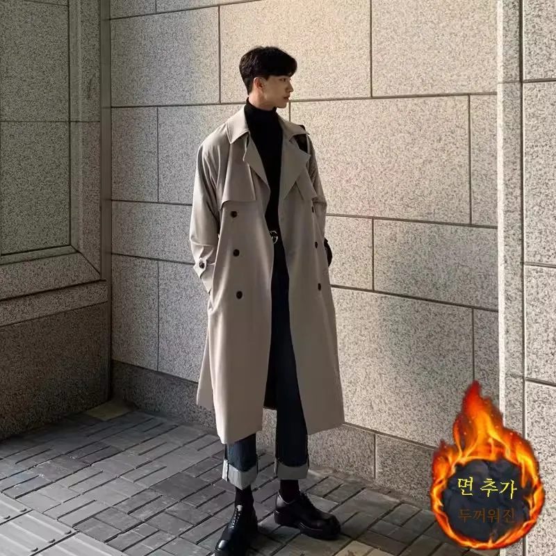 Elegant British Sle Men's Light Jacket Coat Spring Autumn Winter Casual Shelby Coat Fashionable Urban Loose Fit Tailored