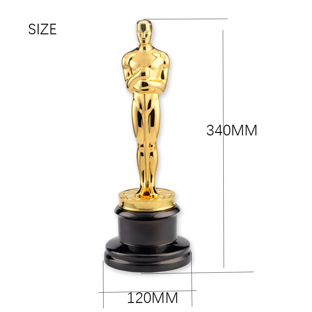 Metal Oscar Little Gold Trophy Alloy Souvenir Trophy GrammyMetal Oscar Little Gold Trophy Alloy Souvenir Trophy Grammy