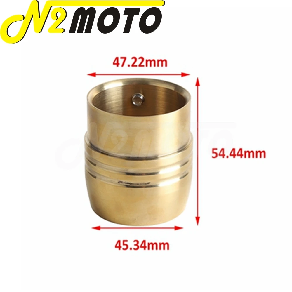 Old School Motorbike Brass Drilled 1-7/8\