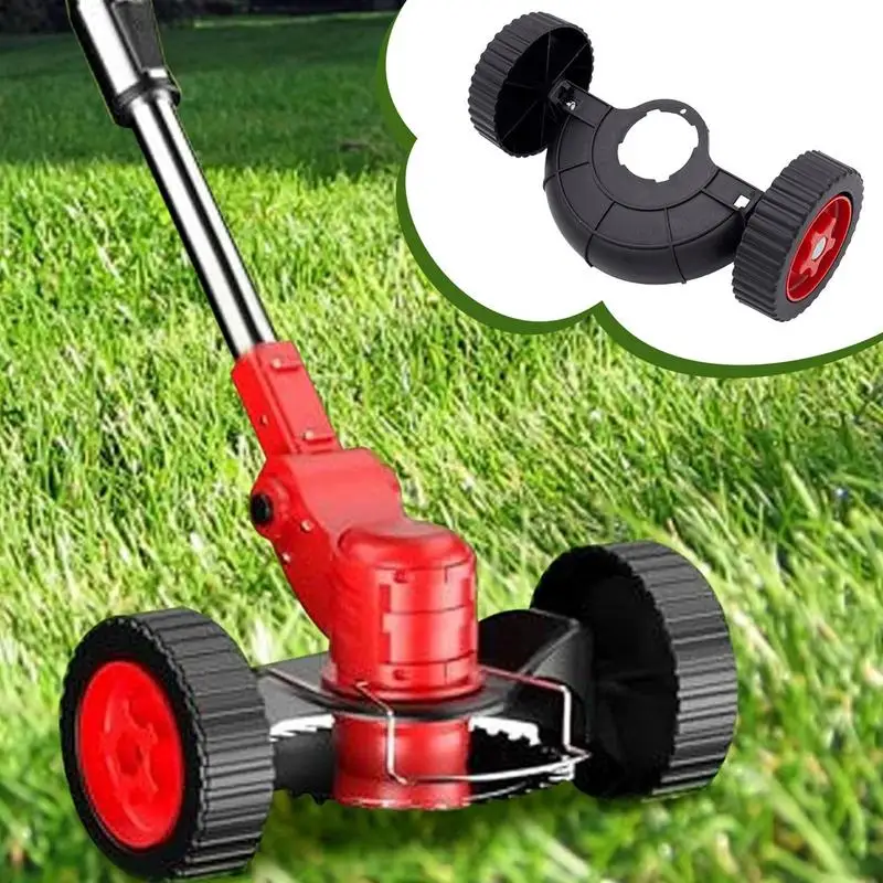 Grass Trimmer Support Wheels Trimmer Head Attachment Grass Eater Support Wheels For Grass Trimmer String Trimmers