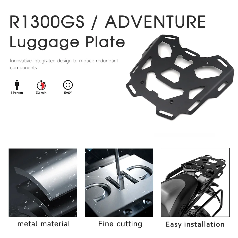 

Для BMW R1300GS R1300GSA багажная пластина R1300 GS ADVENTURE аксессуары багажник для увеличения стойки GS1300 ADV задний багаж 1300GSA
