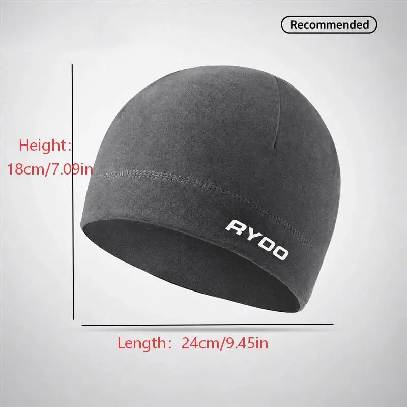Men Women Winter Outdoor Warm Hat, Windproof Coldproof Ear Protection Sports Cap for Running Cycling in Autumn & Winter