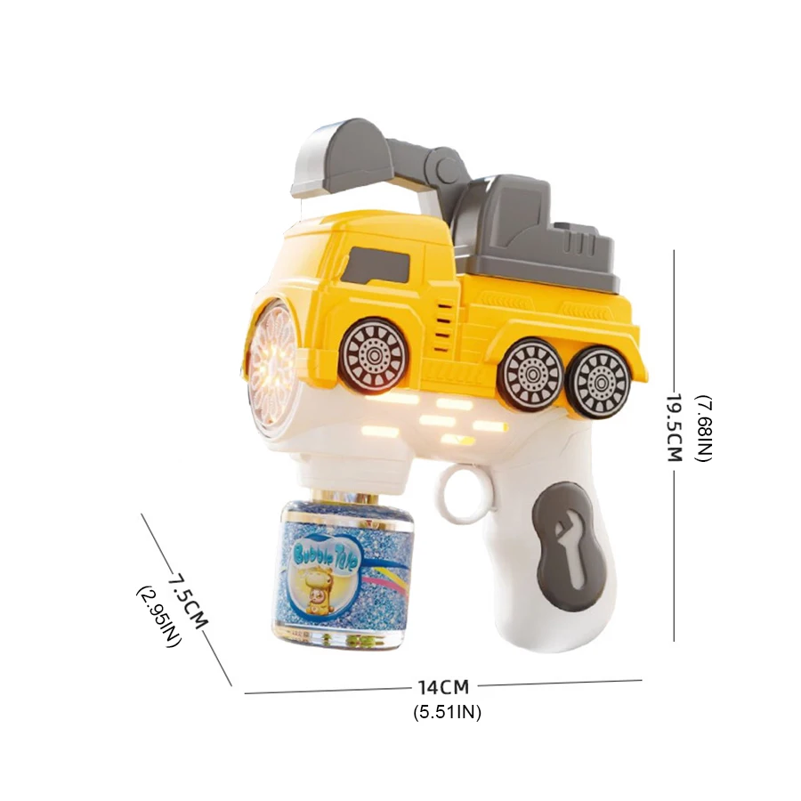 Children's Porous Bubble Gun Toy Soap Bubble Gatling Gun Outdoor Beach Party Boy Girls Electric Bubble Blowing Machine Kids Gift