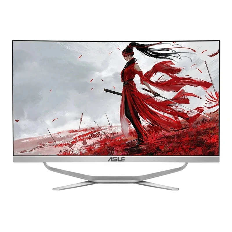 Hot Selling Gaming Desktop Computer 24 27 32 Inch In -in- PC Curved Screen All In One Pc I7 I5 I3 AIO For Office Home