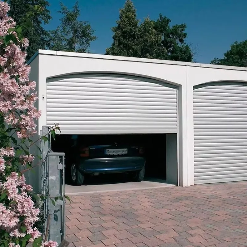 Customized Aluminum Roller Shutter Door Customized Automatic Insulated Electric Roll Up Garage Doors For Home
