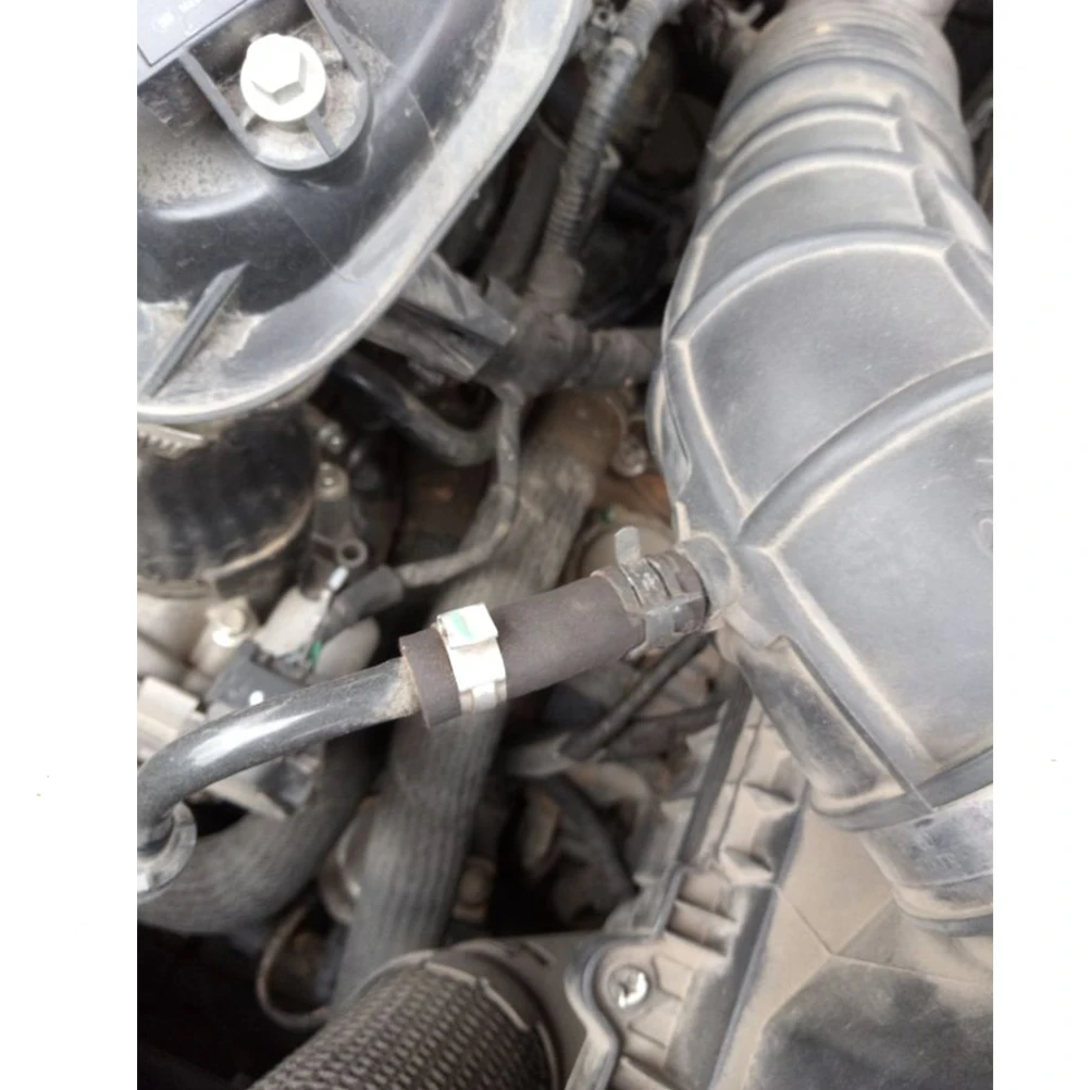 

10pcs Single Ear Clamps Stainless Steel 1 Inch Water Hose Clip For Gas Fuel Line Pipe Cable Automotive Industrial Use Drive Hose