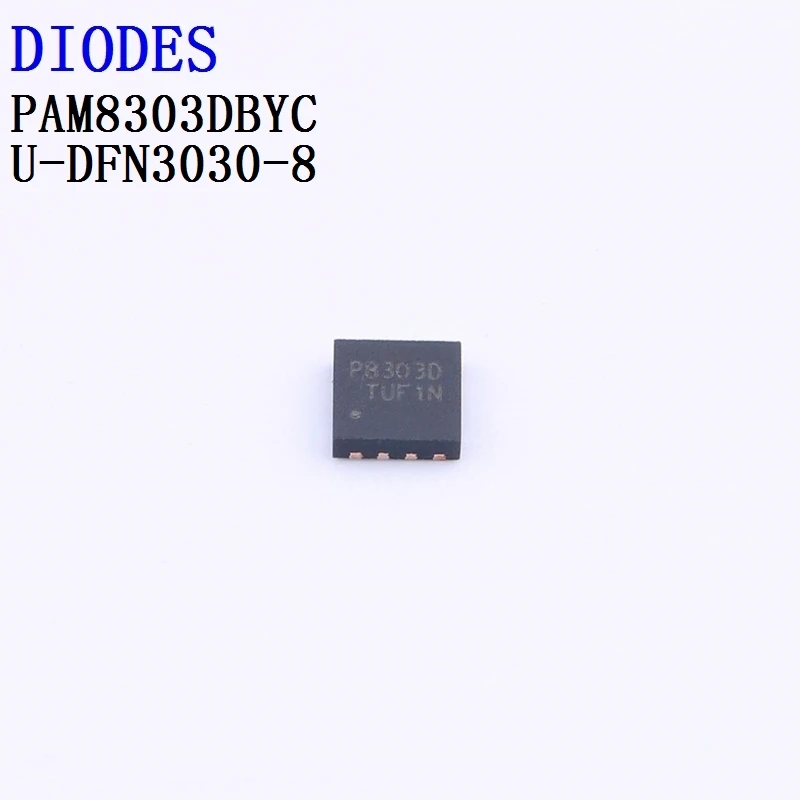 

5PCS PAM8303DBYC PAM8304ASR PAM8403DR-H PAM8404KGR PAM8406DR DIODES Operational Amplifier