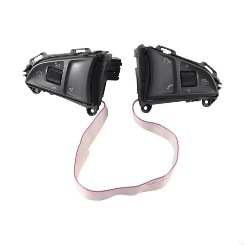 

D5BE Ergonomic Design Steering Wheel Multifunction Control Switches for Cruise and Media Management 3VD919719A 3VD919719B