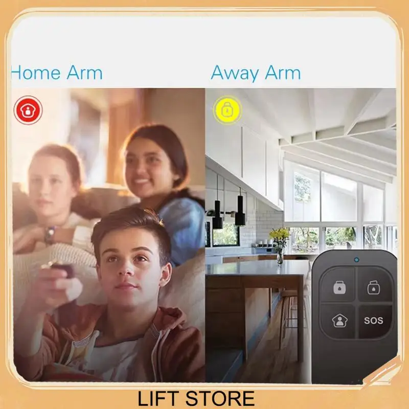 

BTLIFE-Wireless High-Performance Remote Control Compatible With Every For ETIGER Secual System Home Security