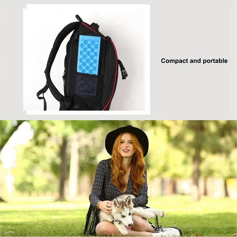 Rote feuchtigkeitsbeständige Unterlage, faltbar, für Outdoor-Camping, feuchtigkeitsbeständige Unterlage, langlebig, einfach zu installieren, einfach zu bedienen