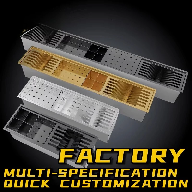 304 stainless steel island supporting drain tank multi-functional drain rack thickened healthy and hygienic bowl butterfly