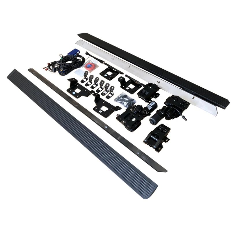 Automatic Foot Step Wholesale Car Accessories Aluminum Running Board Auto Electric Side Step For  Prado With Side Skirts