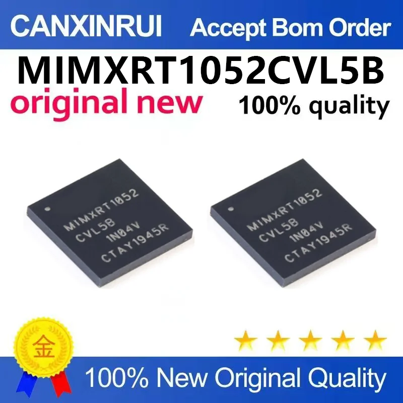 （5pcs-100pcs）Original genuine MIMXRT1052CVL5B industrial grade 600MHz