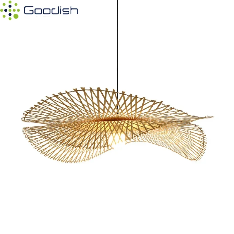 

Бамбуковые плетеные подвесные светильники из натурального ротанга, лампы в стиле кантри для кухни, гостиной, столовой, украшения дома, люстра