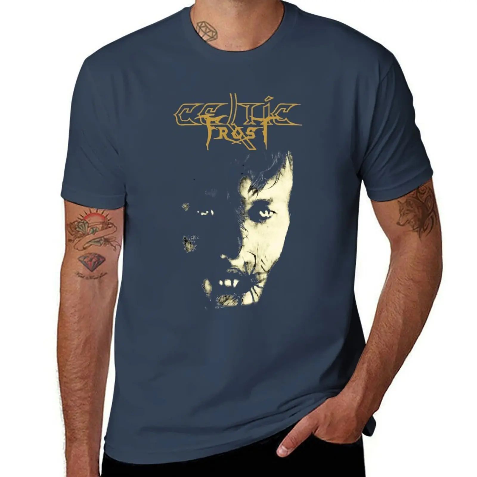 

Celtic Frost Band T-Shirt Worker Basic Short Sleeve Tee